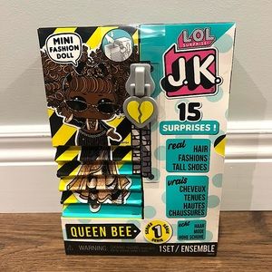 L.O.L Surprise! JK Queen Bee fashion doll with 15 surprises